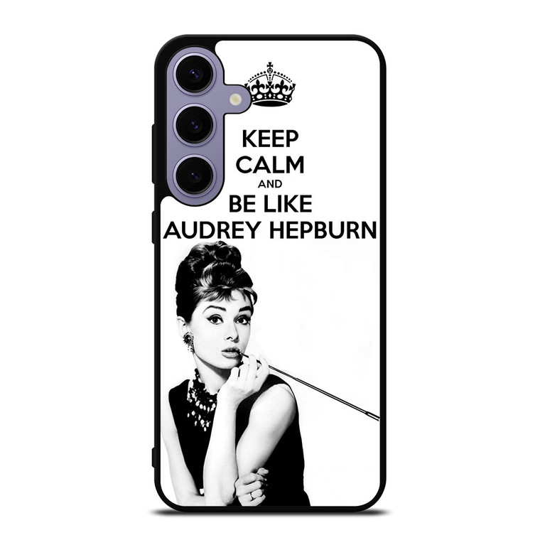 KEEP CALM AUDREY HEPBURN Samsung Galaxy S24 Case