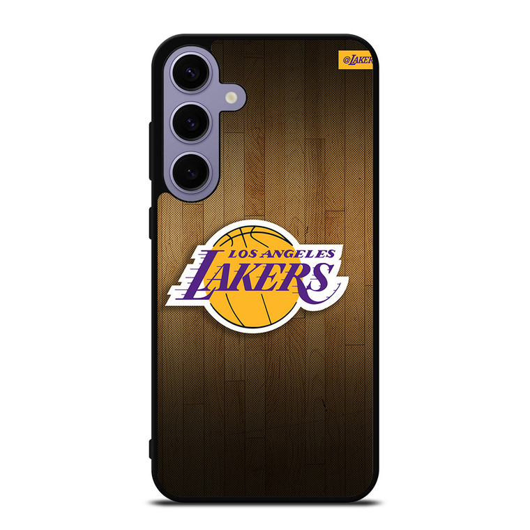 LA LAKERS BASKETBALL WOODEN Samsung Galaxy S24 Case