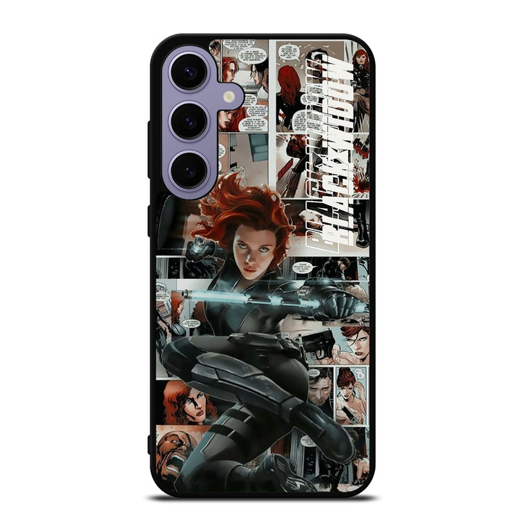 MARVEL BLACK WIDOW COMIC Samsung Galaxy S24 Case