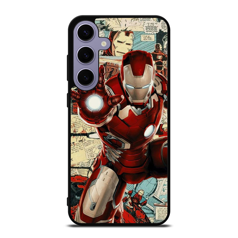 MARVEL IRONMAN COLLAGE COMIC Samsung Galaxy S24 Case