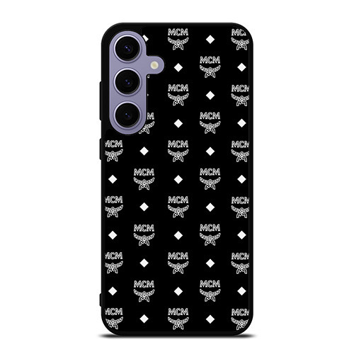 MCM WORLDWIDE ICON BLACK Samsung Galaxy S24 Case