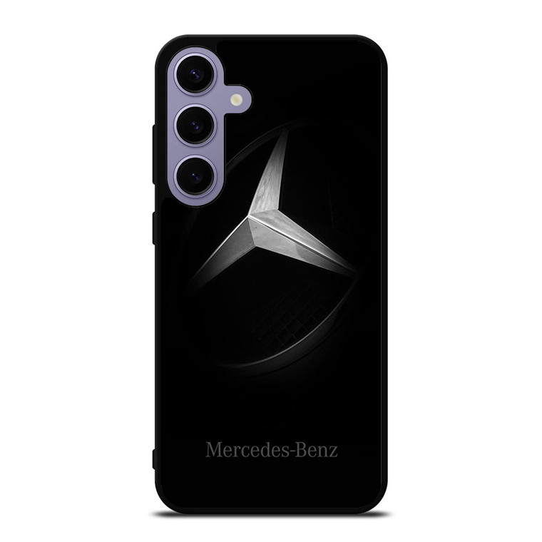 MERCEDES BENZ SIMPLE ELEGANT LOGO BLACK Samsung Galaxy S24 Case