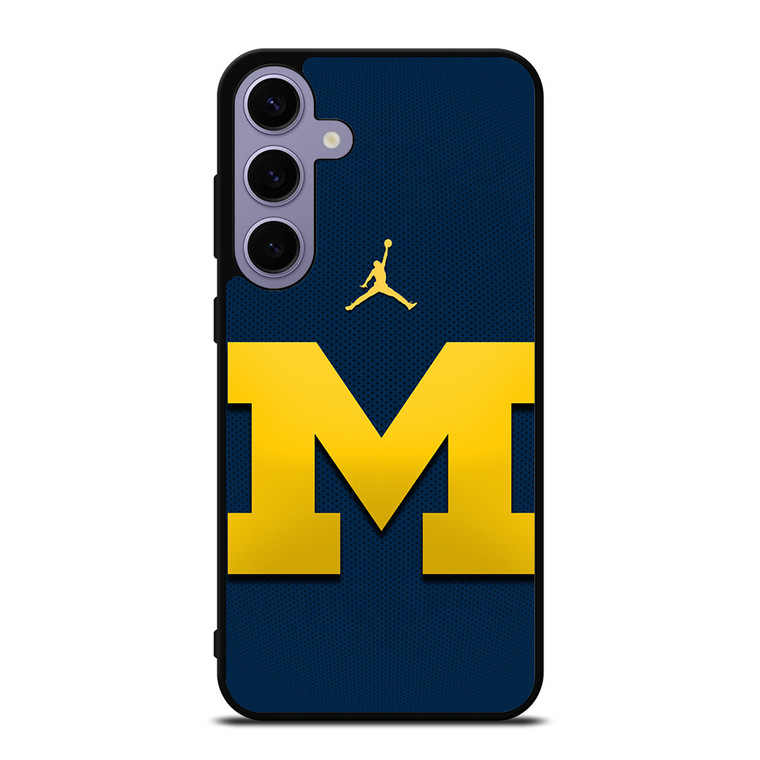 MICHIGAN WOLVERINES BLUE LOGO Samsung Galaxy S24 Case