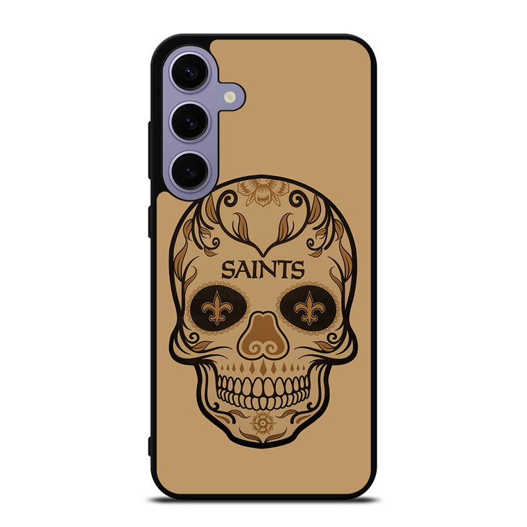 NEW ORLEANS SAINTS SKULL Samsung Galaxy S24 Case