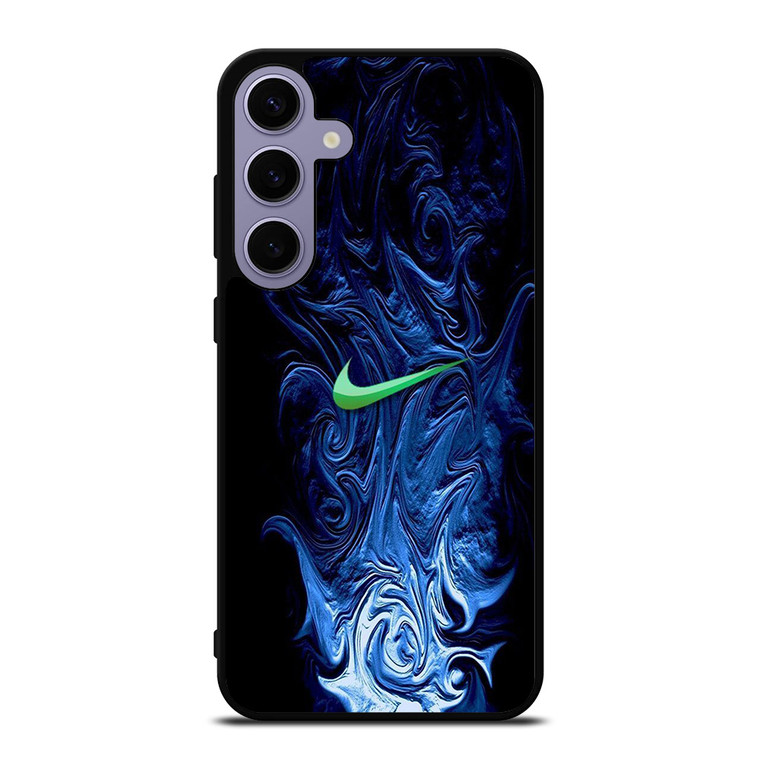 NIKE LOGO BLUE LIQUID Samsung Galaxy S24 Case