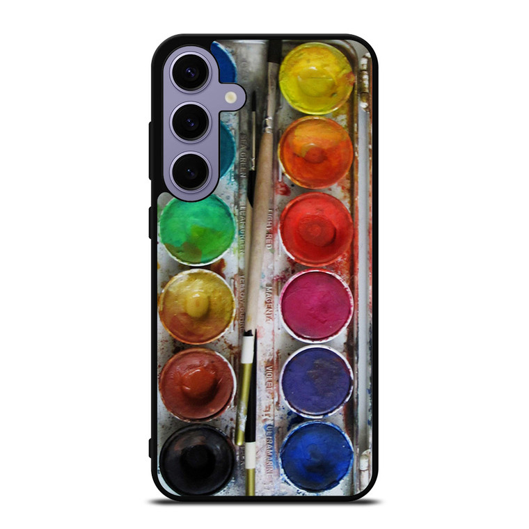 PAINT BOX WATERCOLOR Samsung Galaxy S24 Case