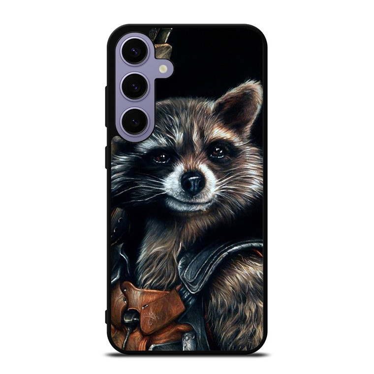 ROCKET RACCOON GUARDIAN OF GALAXY ART Samsung Galaxy S24 Case