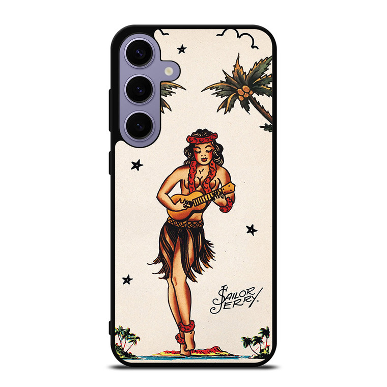 SAILOR JERRY S HULA GIRL 2 Samsung Galaxy S24 Case