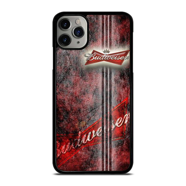 BUDWEISER BEER LOGO GRUNGE iPhone 11 Pro Max Case BUDWEISER BEER LOGO GRUNGE iPhone 11 Pro Max Case