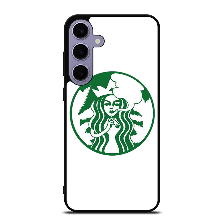 STARBUCKS MARIJUANA ART Samsung Galaxy S24 Case