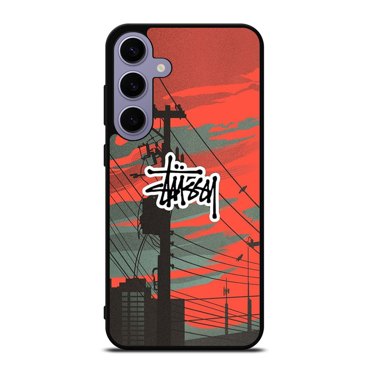 STUSSY LOGO METRO CITY Samsung Galaxy S24 Case