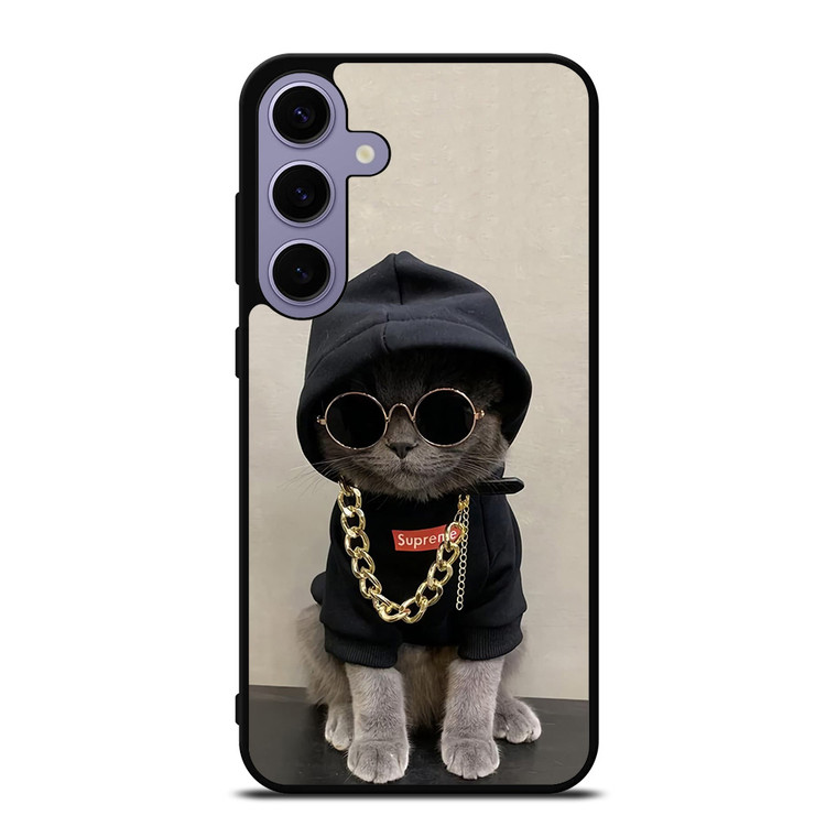 SUPREME HYPER BEAST CAT Samsung Galaxy S24 Case