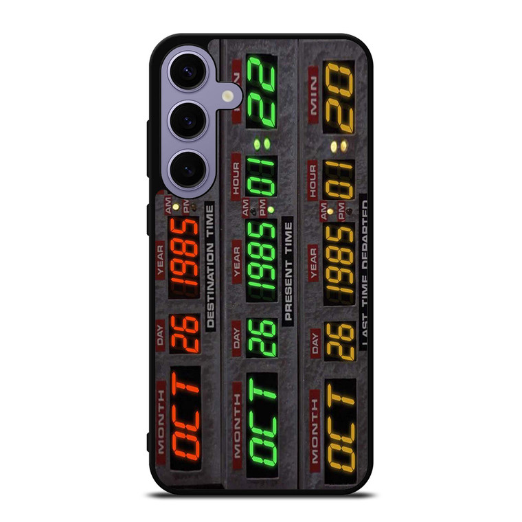 TIME CIRCUITS BACK TO THE FUTURE Samsung Galaxy S24 Case