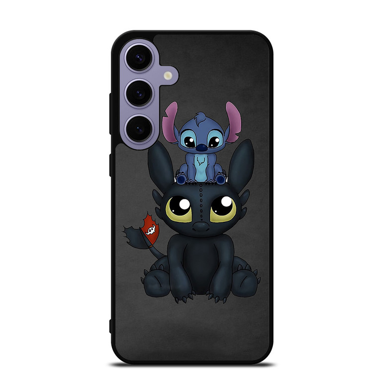 TOOTHLESS AND STITCH 2 Samsung Galaxy S24 Case