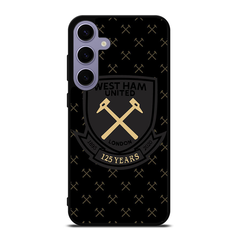 WEST HAM UNITED BLACK LOGO Samsung Galaxy S24 Case