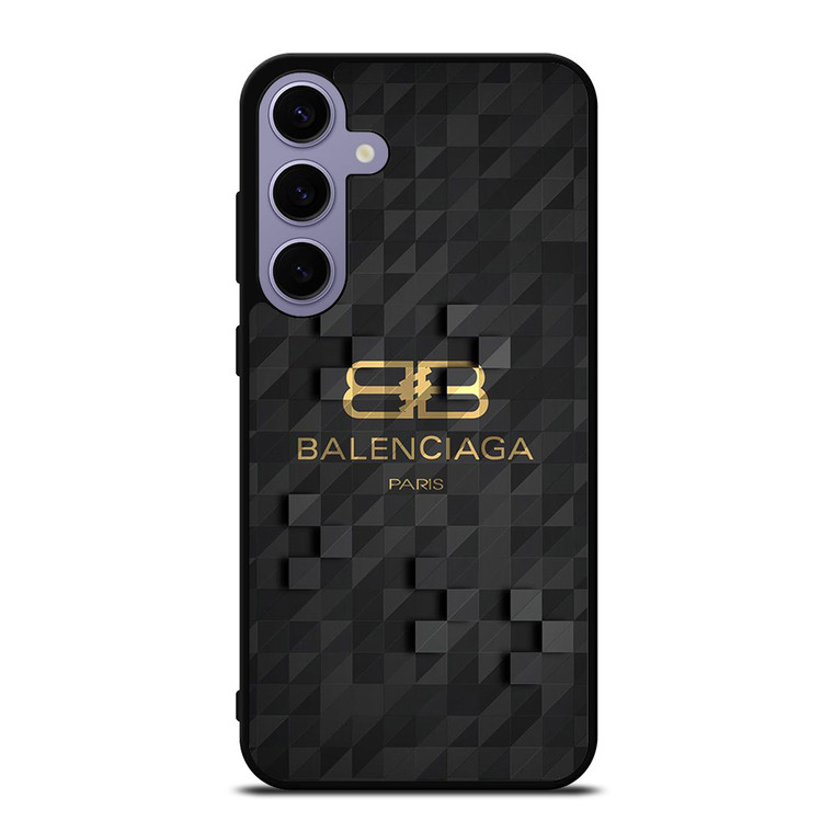BALENCIAGA BLACK CUBE LOGO Samsung Galaxy S24 Plus Case