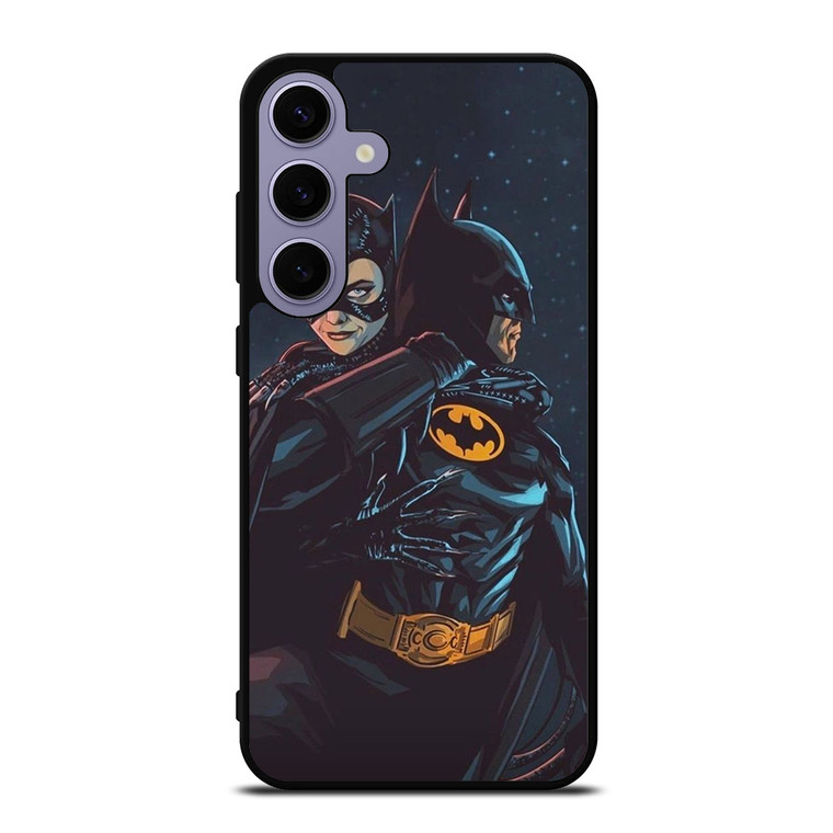 CATWOMAN AND BATMAN ROMANCE Samsung Galaxy S24 Plus Case