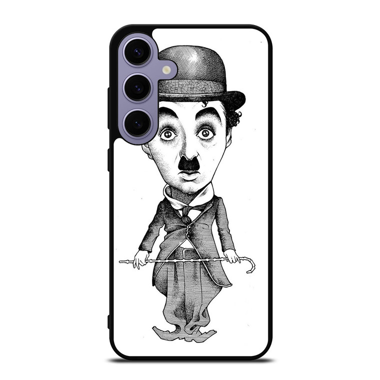 CHARLIE CHAPLIN CARTOON Samsung Galaxy S24 Plus Case