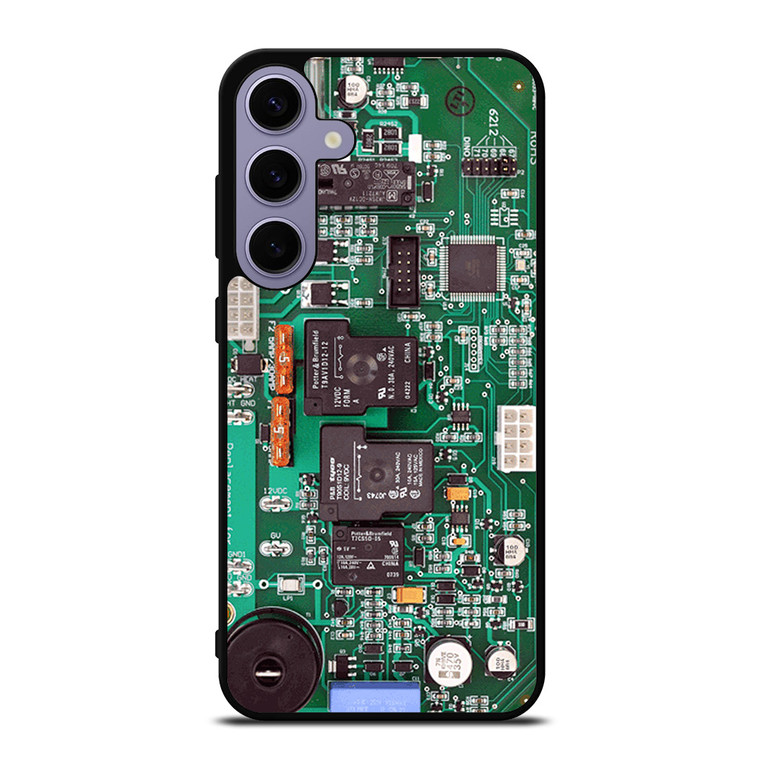 COMPUTER MOTHERBOARD CIRCUIT BOARD Samsung Galaxy S24 Plus Case