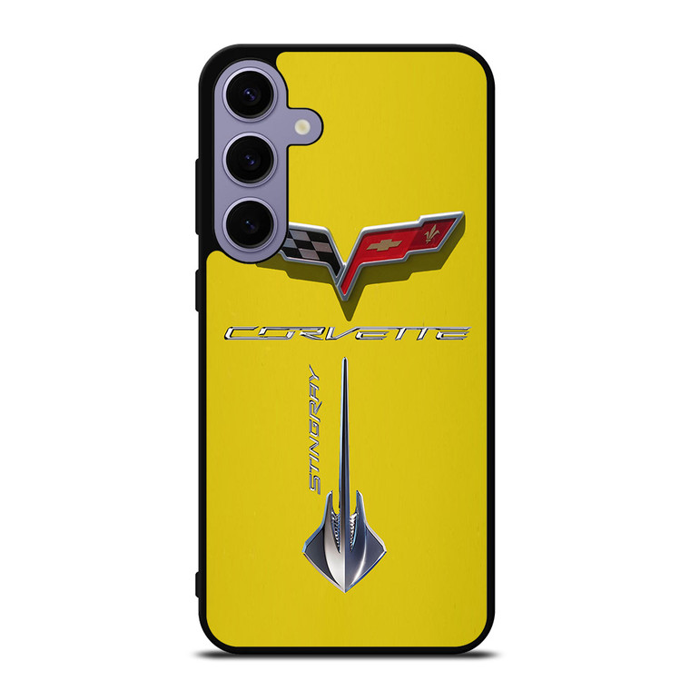 Corvette Stingray C7 Yellow Samsung Galaxy S24 Plus Case