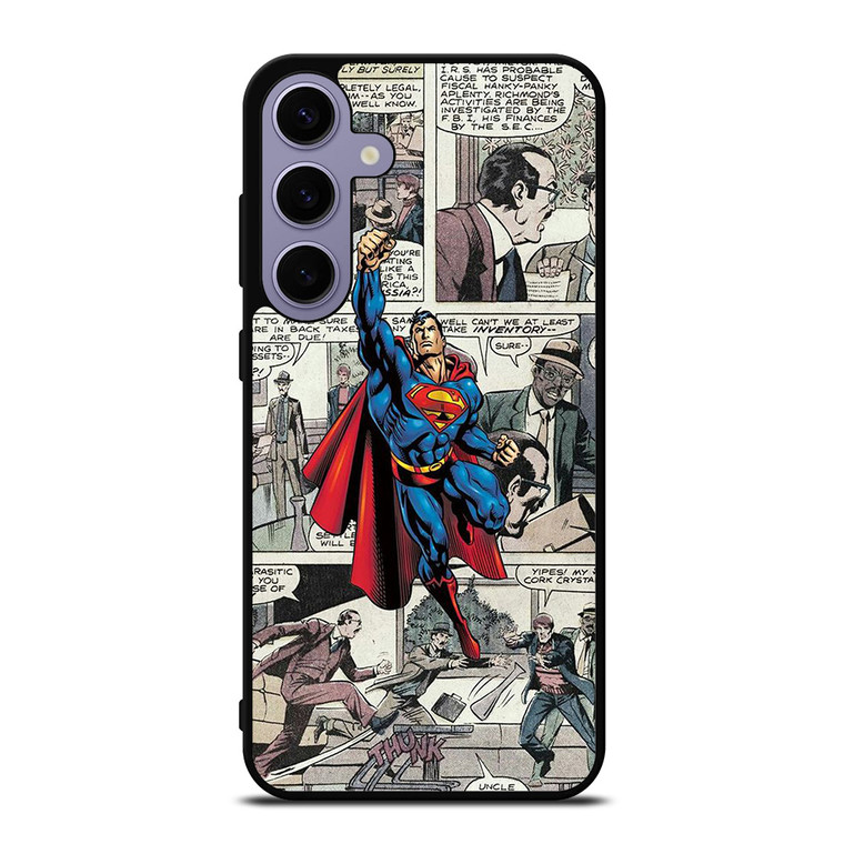 DC SUPERMAN COMIC CLASSIC Samsung Galaxy S24 Plus Case