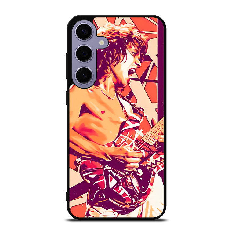 EDDIE VAN HALEN POSTER Samsung Galaxy S24 Plus Case