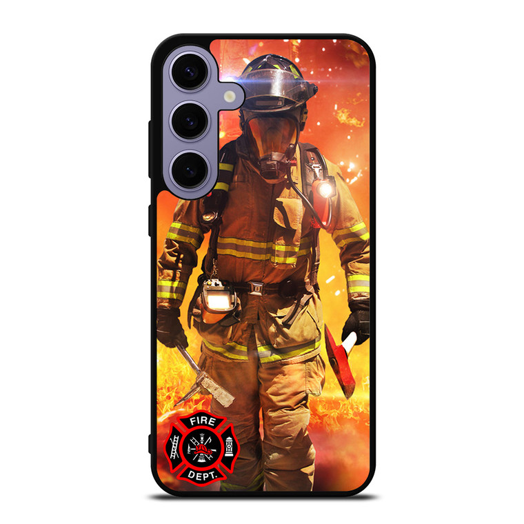 FIREFIGHTER FIREMAN Samsung Galaxy S24 Plus Case