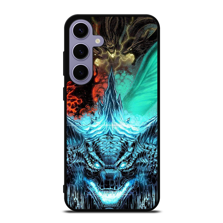 GODZILLA ART CARTOON Samsung Galaxy S24 Plus Case