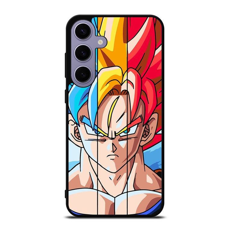 GOKU DRAGON BALL FACES Samsung Galaxy S24 Plus Case