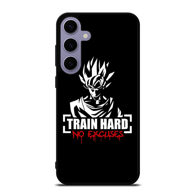 GOKU TRAIN HARD NO EXCUSES Samsung Galaxy S24 Plus Case