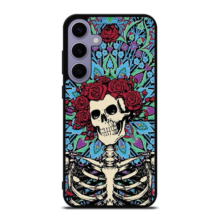 GRATEFUL DEAD SKELETON AND ROSES Samsung Galaxy S24 Plus Case