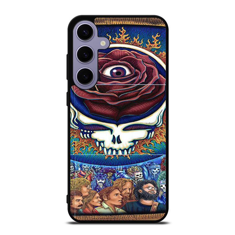GRATEFUL DEAD SKULL ROSE Samsung Galaxy S24 Plus Case