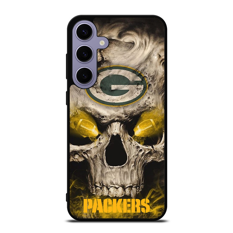 GREEN BAY PACKERS SKULL LOGO Samsung Galaxy S24 Plus Case