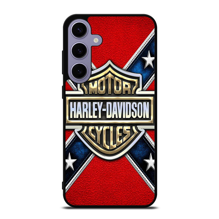 HARLEY DAVIDSON FLAG LOGO Samsung Galaxy S24 Plus Case