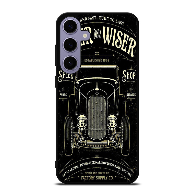HOT RODS FACTORY VINTAGE RETRO CAR Samsung Galaxy S24 Plus Case