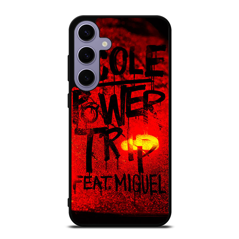 J COLE POWER TRIP ARTWORK Samsung Galaxy S24 Plus Case