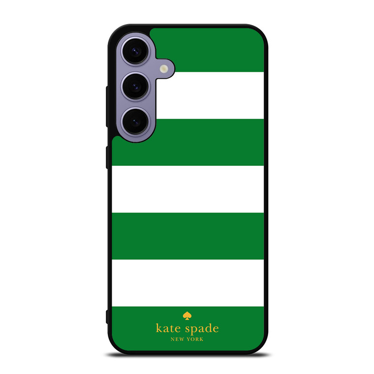 KATE SPADE GREEN STRIPE Samsung Galaxy S24 Plus Case