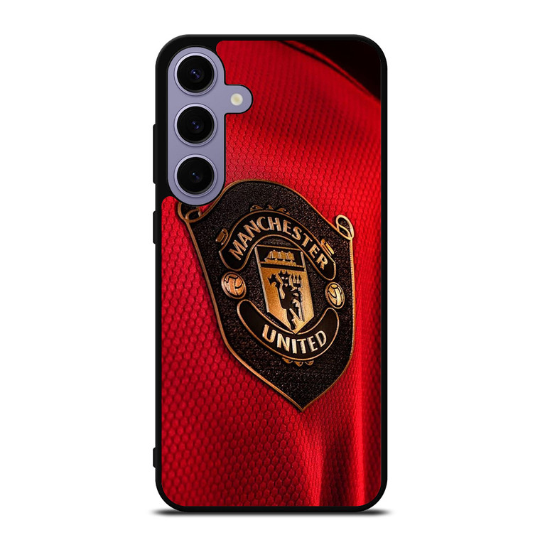 MANCHESTER UNITED LOGO JERSEY Samsung Galaxy S24 Plus Case