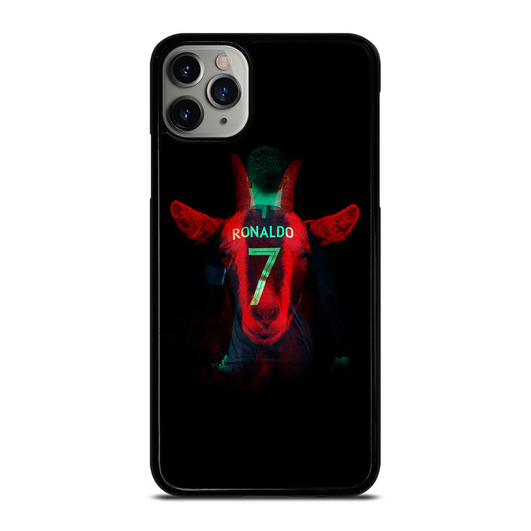 CRISTIANO RONALDO CR7 G.O.A.T iPhone 11 Pro Max Case