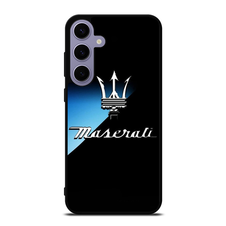 MASERATI DARK BLUE LOGO Samsung Galaxy S24 Plus Case