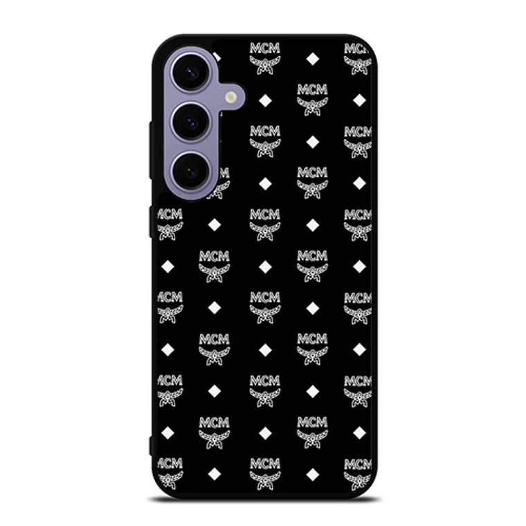 MCM WORLDWIDE ICON BLACK Samsung Galaxy S24 Plus Case