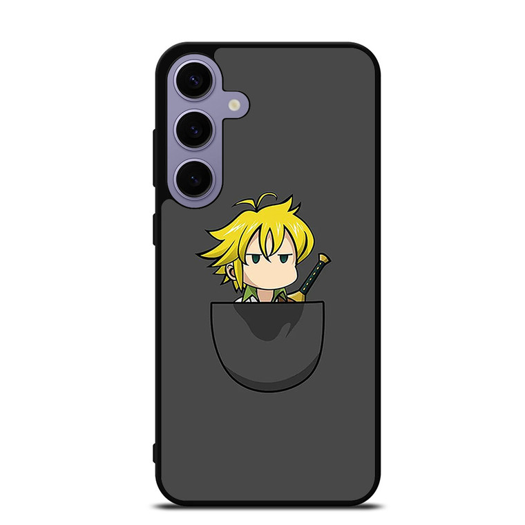 MELIODAS POCKET CARTOON Samsung Galaxy S24 Plus Case