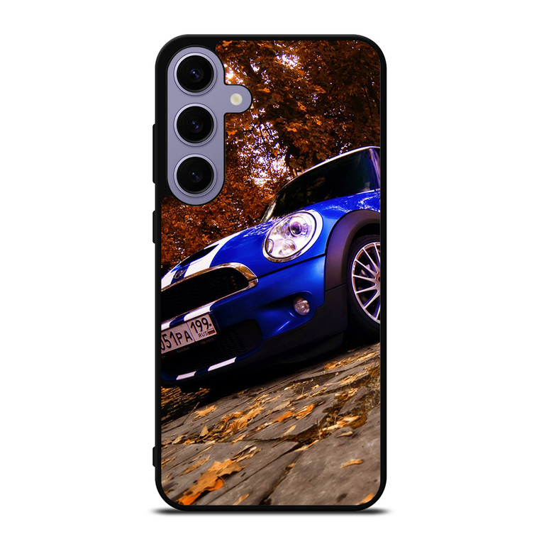 MINI COOPER BLUE Samsung Galaxy S24 Plus Case
