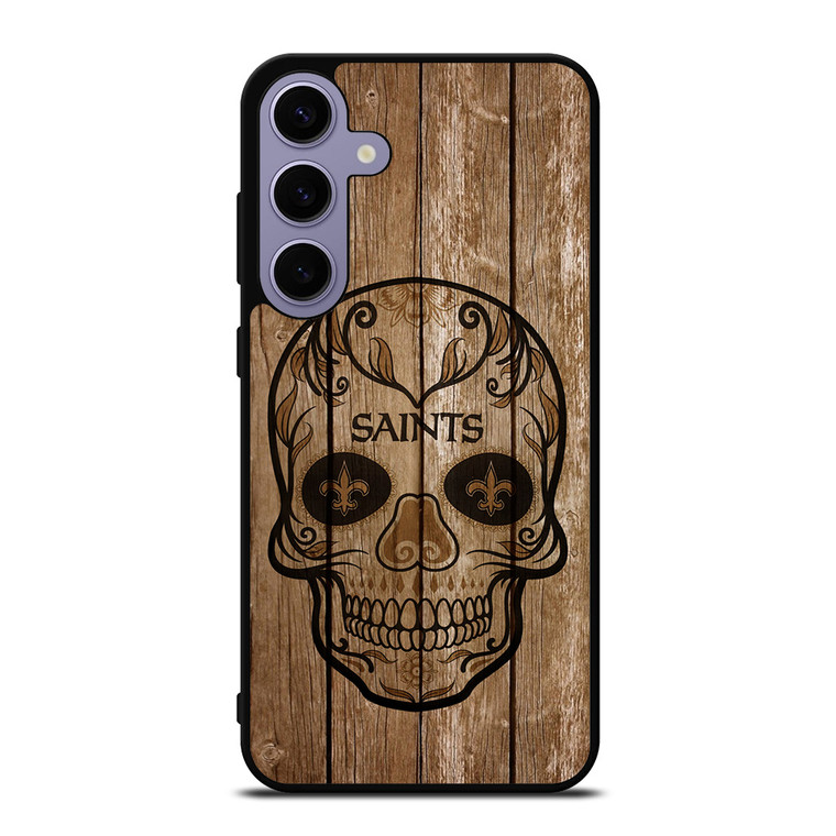 NEW ORLEANS SAINTS SKULL 2 Samsung Galaxy S24 Plus Case