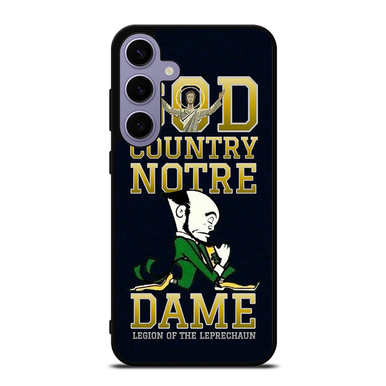 NOTRE DAME GOD COUNTRY Samsung Galaxy S24 Plus Case