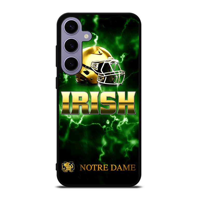 NOTRE DAME IRISH LOGO GREEN Samsung Galaxy S24 Plus Case