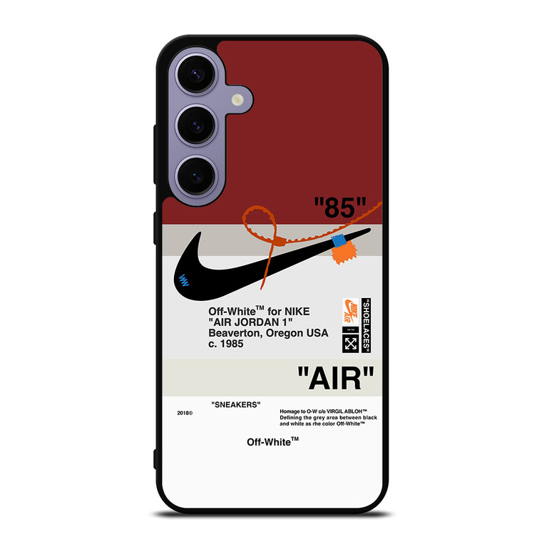 OFF WHITE NIKE AIR JORDAN Samsung Galaxy S24 Plus Case