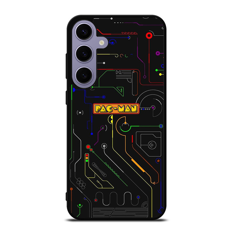 PAC MAN CIRCUIT ENGINE Samsung Galaxy S24 Plus Case