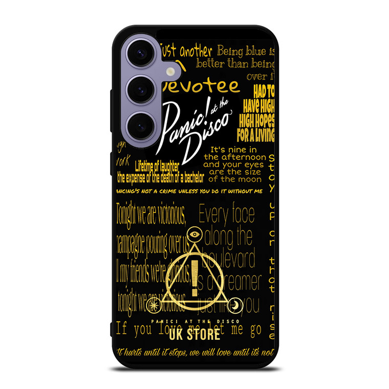 PANIC AT THE DISCO LOGO GOLD Samsung Galaxy S24 Plus Case