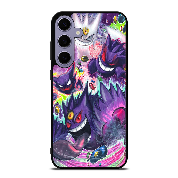 POKEMON GASTLY HAUNTER GENGAR ART Samsung Galaxy S24 Plus Case